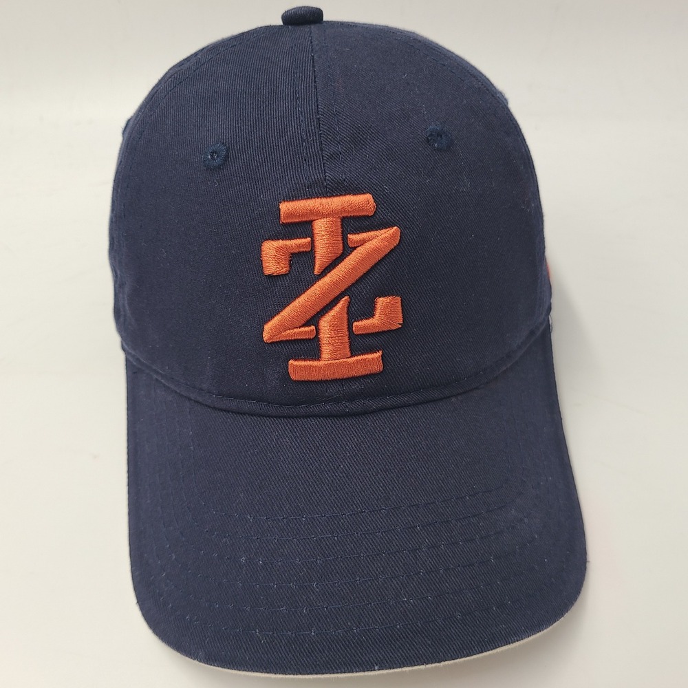 IZOD Hat Strapback Blue Orange Golf Logo Casual Cotton Baseball Cap Outdoors Men